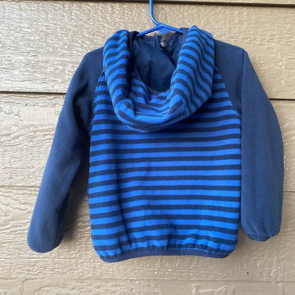 THE NORTH FACE Toddler boys Size 3T Reversible Fleece hoodie Jacket - Picture 15 of 16